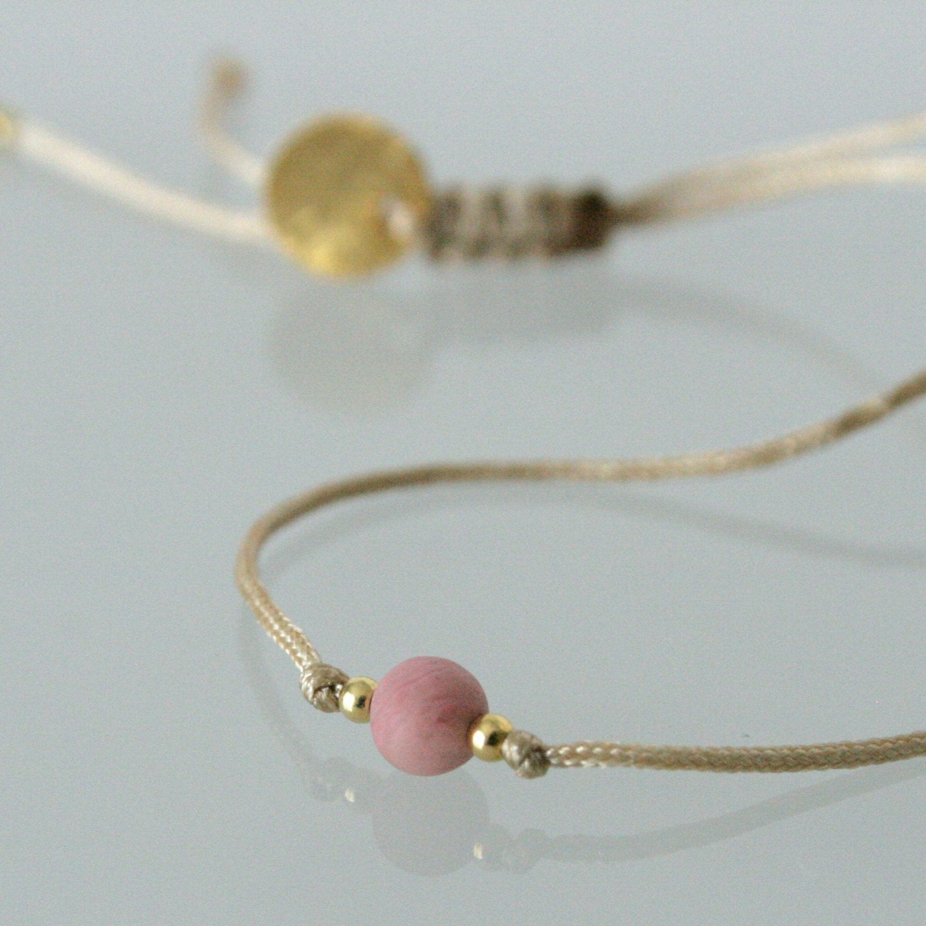 Edelsteinarmband "Rhodochrosit" mit Bedeutung - animoART