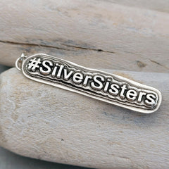 Anhänger #SilverSisters, 925er recyceltes Silber, No.3, handgefertigt - animoART