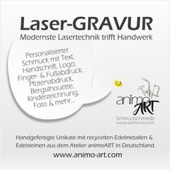 Anhänger mit Fingerabdruck "Nugged" - animoART