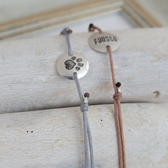 Armband mit graviertem Plättchen, personalisiertes Armband - animoART