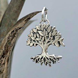 Kettenanhänger "Baum des Lebens" Anhänger in Silber mit Lebensbaum - animoART