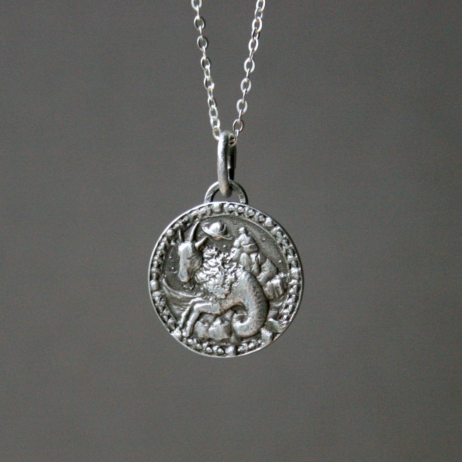 Sternzeichen Kette "Widder" Silber_Schmuck_handmade_animoART