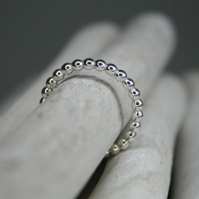 Kugelring in Silber - animoART