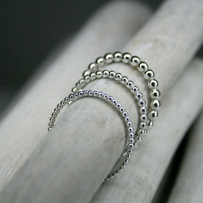 Kugelring in Silber - animoART