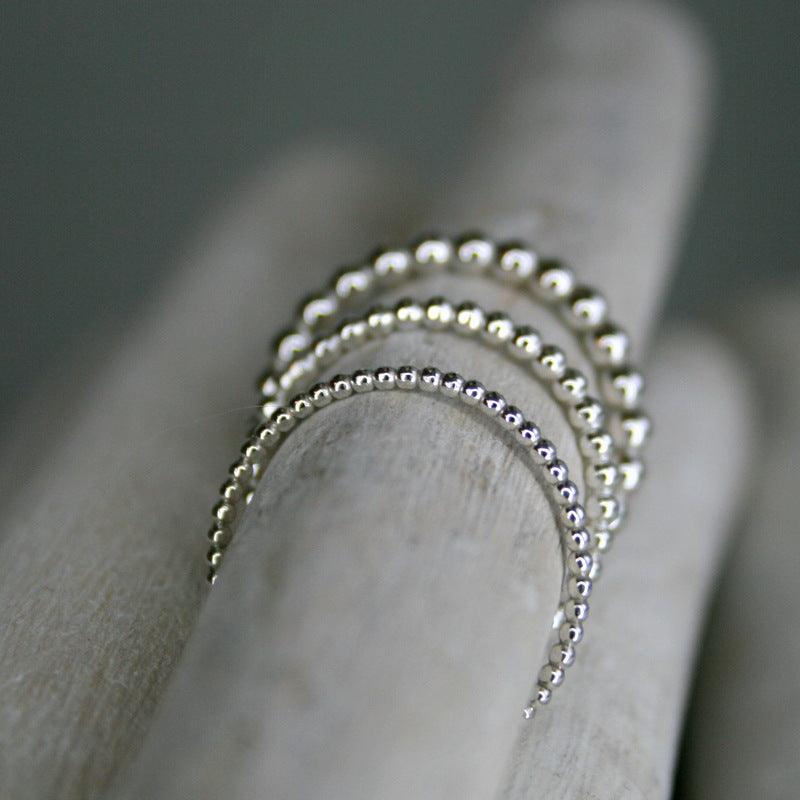 Kugelring in Silber - animoART