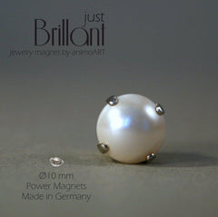 Magnet Brosche "just Glamour" rosegold_Schmuck_handmade_animoART