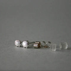 Ohrringe "kleine Muschel" Handgefertigt - animoART