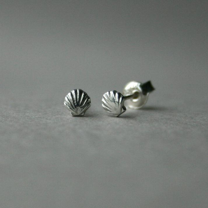 Ohrringe "kleine Muschel" Handgefertigt - animoART