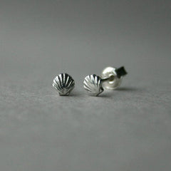 Ohrringe "kleine Muschel" Handgefertigt - animoART