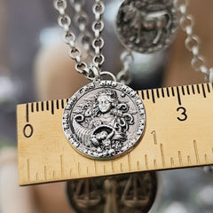 Kettenanhänger "Sternzeichen" recyceltes 925er Silber