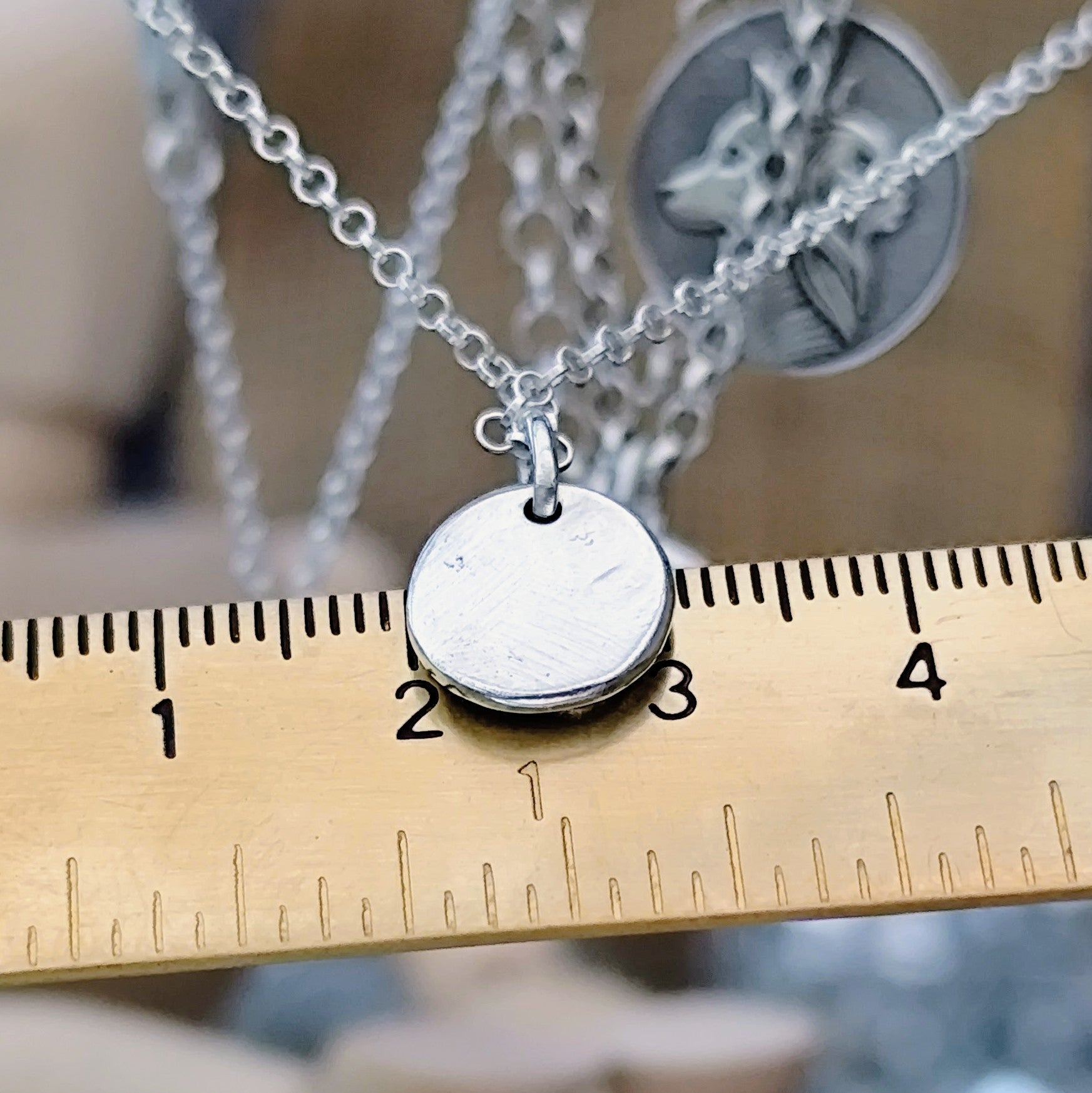 Kettenanhänger "Pfote mit Herz" Nugget Personalisiert mit Gravur