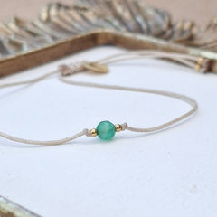 Edelsteinarmband "Aventurin" mit Bedeutung