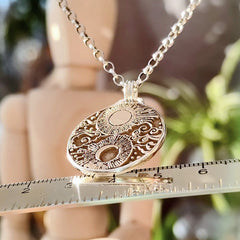Kettenanhänger "Sonne & Mond - Yin Yang" 925 Silber