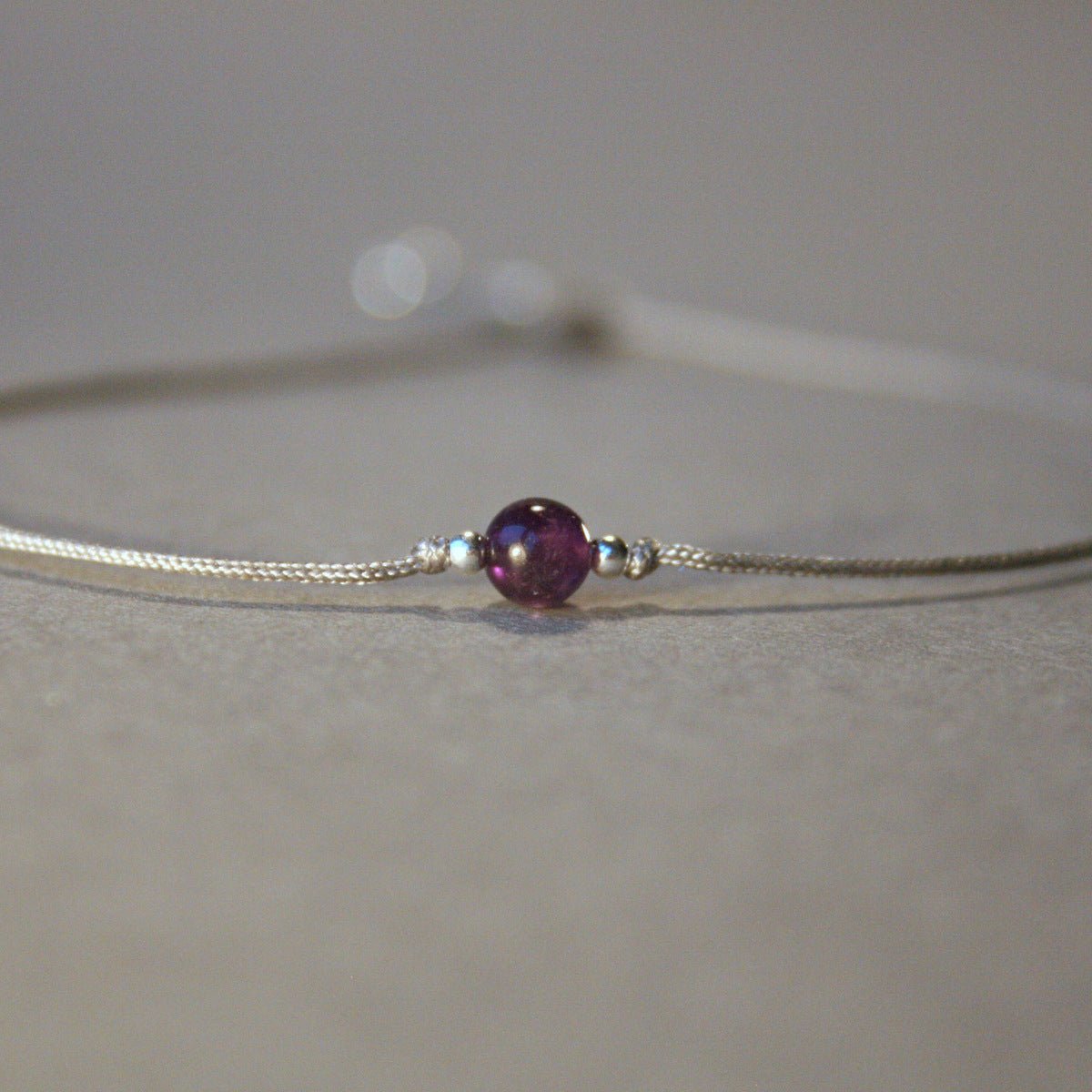 Edelsteinarmband "Amethyst" mit Bedeutung - animoART