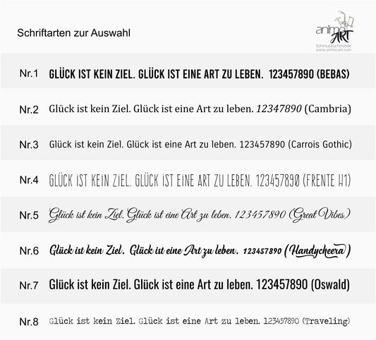 Verleihe deinem Schmuckstück von animoART mehr Einzigartigkeit mit einer persönlichen Gravur. Wähle aus 8 verschiedenen Schriftarten und gestalte ein Unikat. Entdecke nachhaltigen, handgefertigten Schmuck aus recycelten Edelmetallen – keine Massenware, sondern echte Slow Fashion.