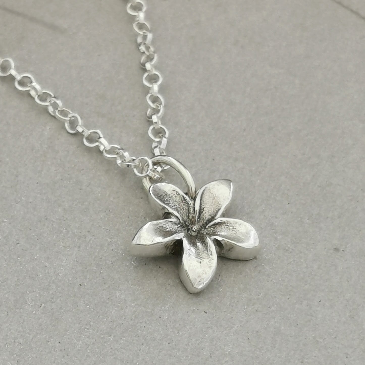 Schmuck - Set "Blüten" recyceltes Silber