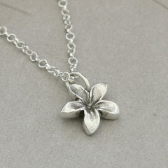 Schmuck - Set "Blüten" recyceltes Silber