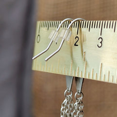 Ohrringe La Catrina & her lover - aus recyceltem 925er Silber