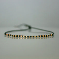 Armband "Schwarz - Gold" - animoART