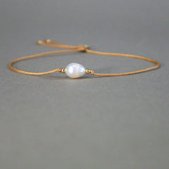 Armband Damen "mother of pearls" Muschelperle / Silber_Schmuck_handmade_animoART