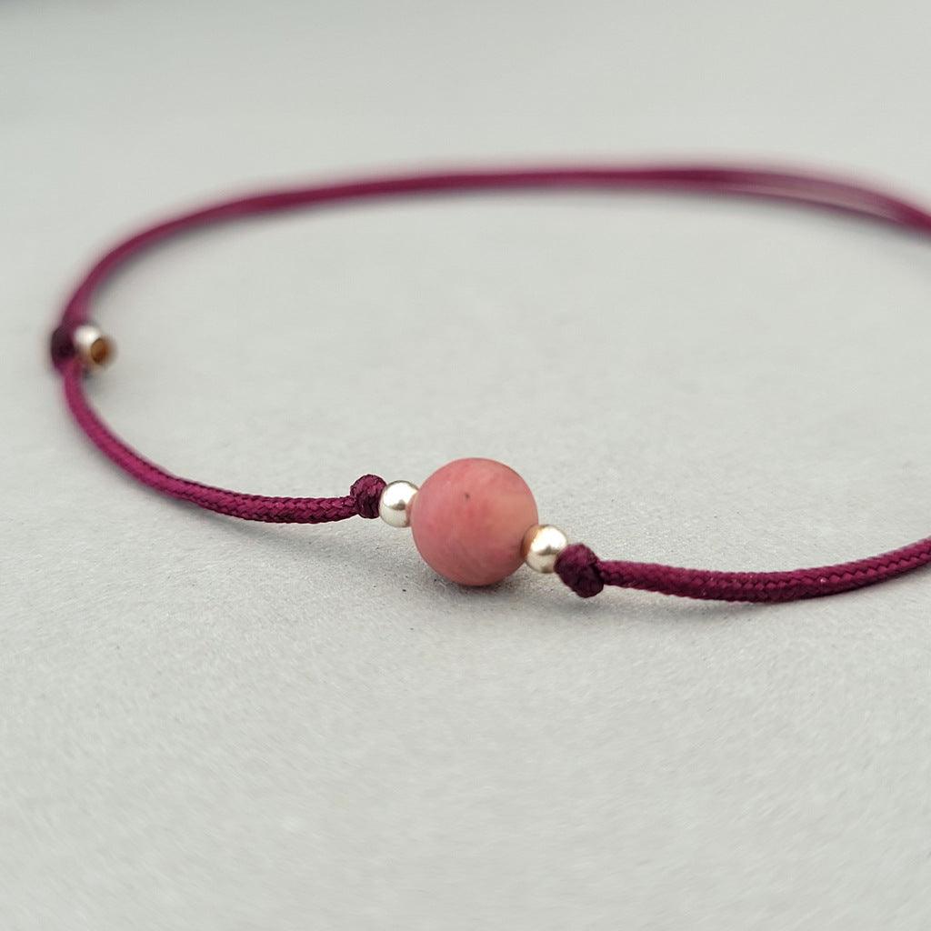 Edelsteinarmband "Rhodochrosit" mit Bedeutung - animoART