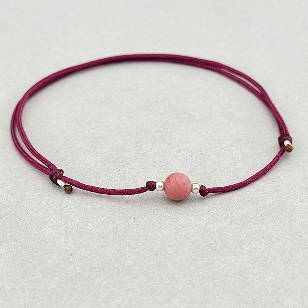 Edelsteinarmband "Rhodochrosit" mit Bedeutung - animoART