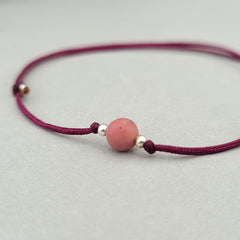 Edelsteinarmband "Rhodochrosit" mit Bedeutung - animoART