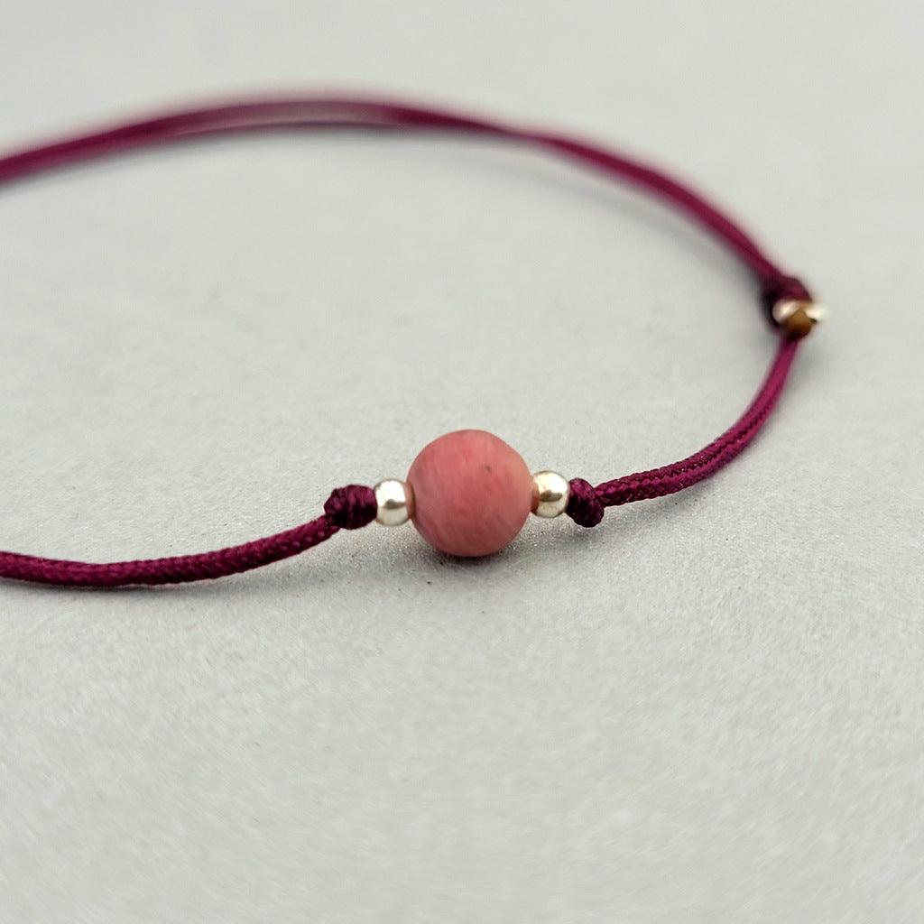 Edelsteinarmband "Rhodochrosit" mit Bedeutung - animoART