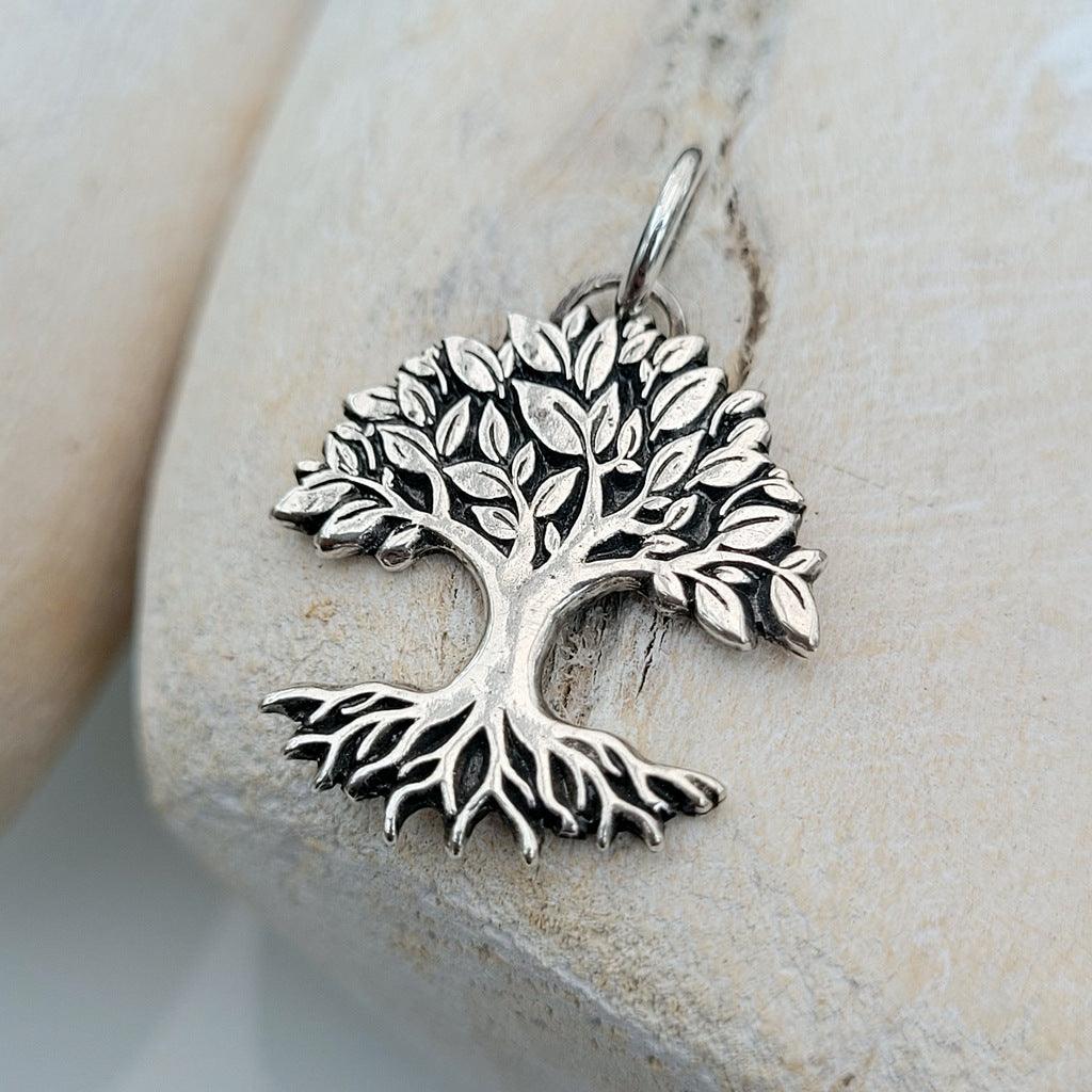 Kettenanhänger "Baum des Lebens" Anhänger in Silber mit Lebensbaum - animoART