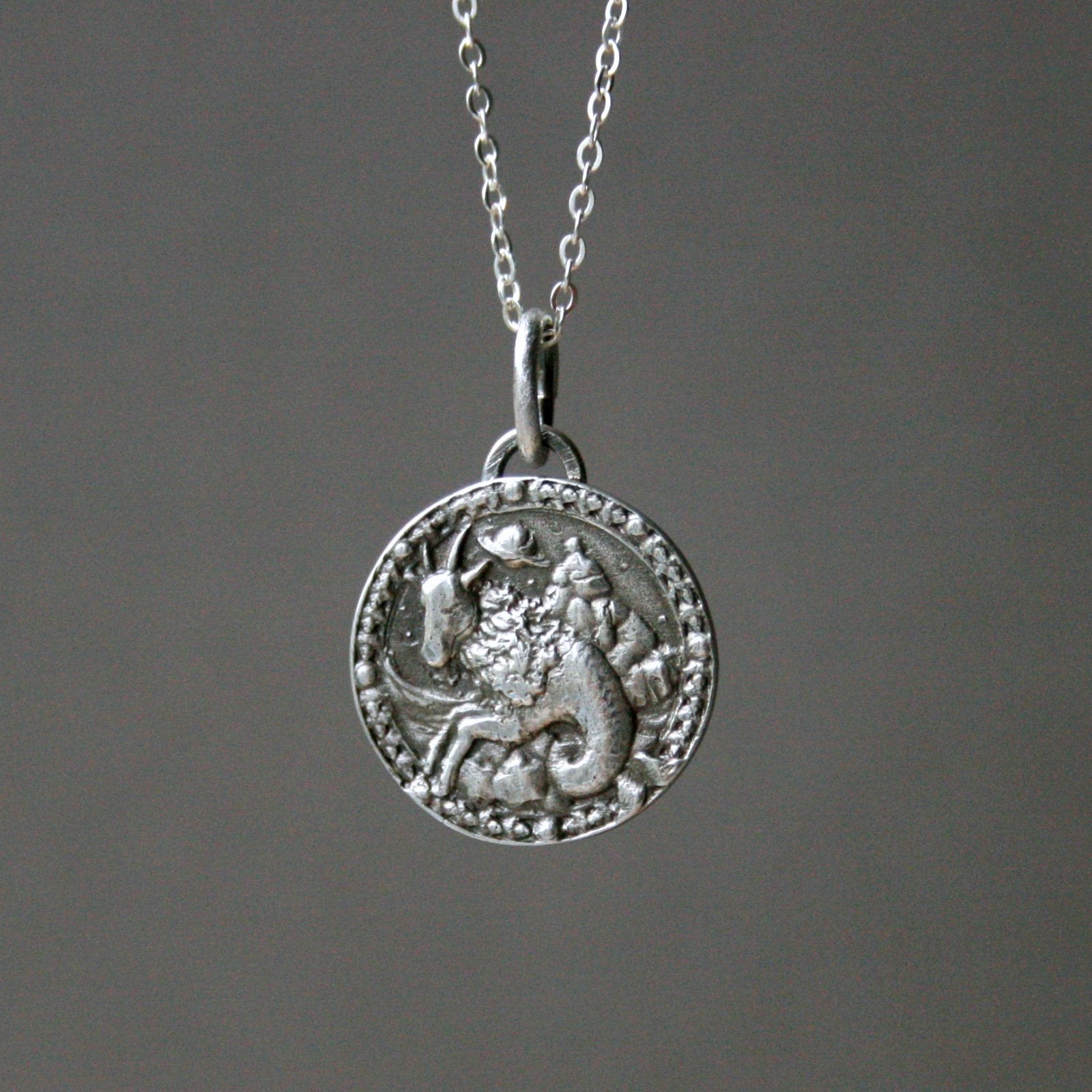 Sternzeichen Kette "Widder" Silber_Schmuck_handmade_animoART