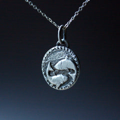 Sternzeichen Kette "Widder" Silber_Schmuck_handmade_animoART