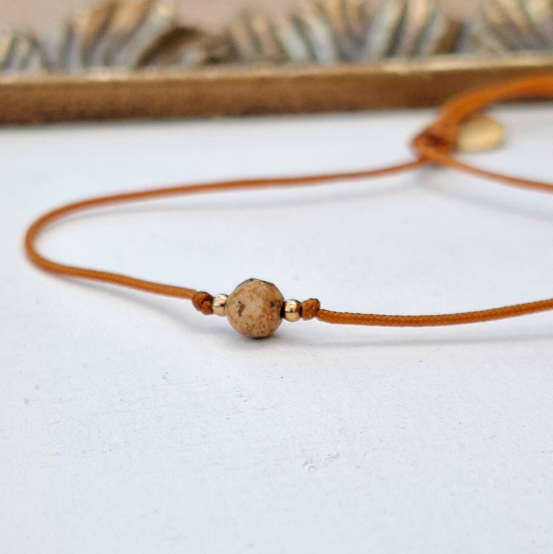 Edelsteinarmband "Jasper-Perle" mit Bedeutung
