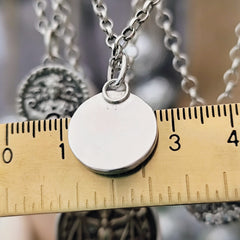 Kettenanhänger "Sternzeichen" recyceltes 925er Silber