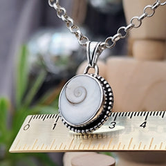 Kettenanhänger Auge der Heiligen Lucia - Shivas Eye - inkl. GRAVUR - Option