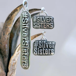 Anhänger #SILVERSISTERS, 925er recyceltes Silber, No.1, handgefertigt - animoART
