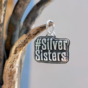 Anhänger #SilverSisters, 925er recyceltes Silber, No.2, handgefertigt - animoART