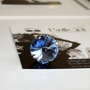 Magnet Brosche "just BRILLANT" 14 mm - verschiedene Farben_Schmuck_handmade_animoART