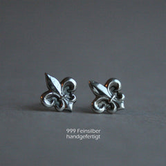 Ohrringe "Fleur de Lis" Handgefertigt_Schmuck_handmade_animoART